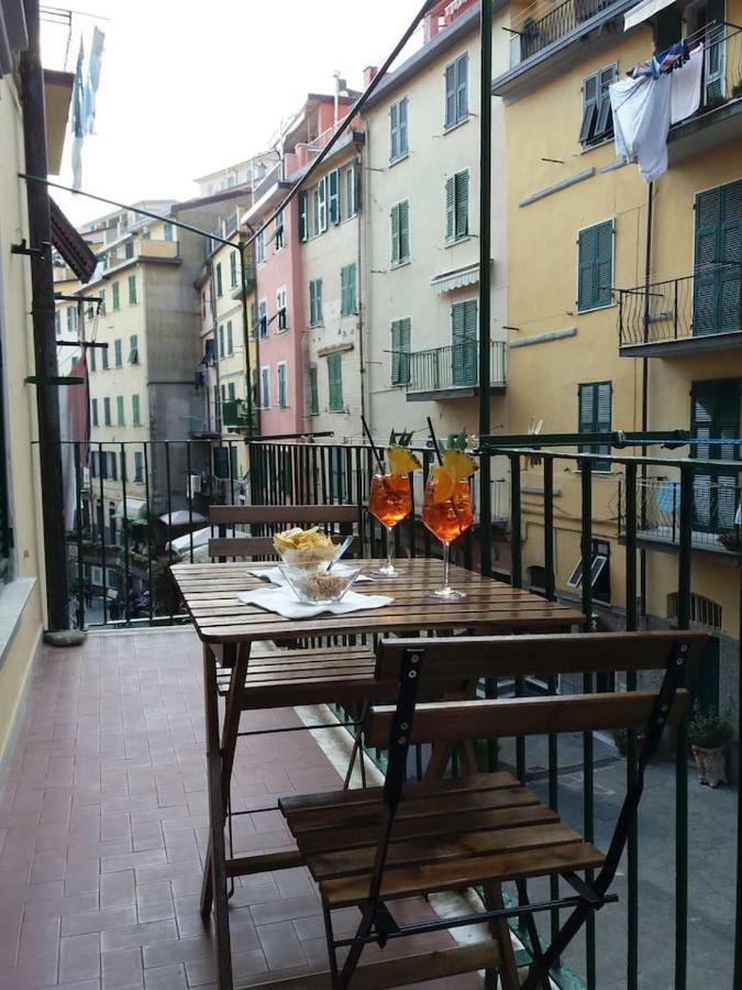 Ca'La Luna - In Centro Con Terrazza Riomaggiore Luaran gambar